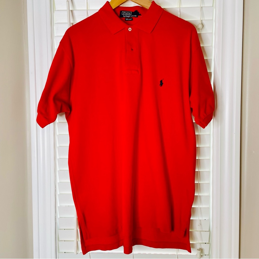 POLO by RALPH LAUREN MENS SIZE MEDIUM COTTON GREAT CONDITION